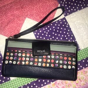 Relic Multi Cameron Checkbook Wristlet